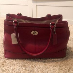 Scarlet Coach Purse